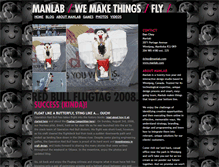 Tablet Screenshot of flugtag.manlab.com